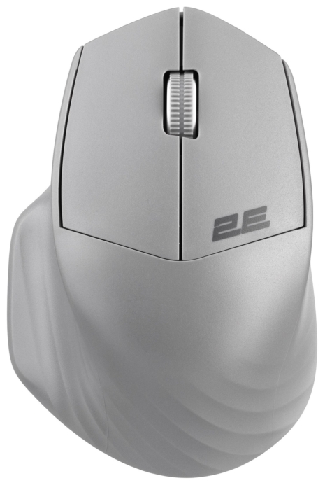 Мышь 2E MF280 Silent, WL/BT, серый
