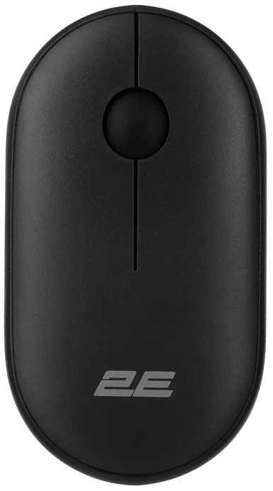 Мышь 2E MF300 Silent, WL/BT, графитово-чёрный
