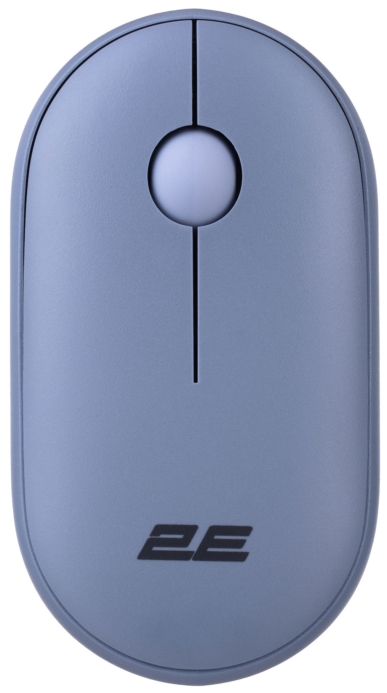 Мышь 2E MF300 Silent, WL/BT, синий