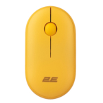 Мышь 2E MF300 Silent, WL/BT, жёлтый