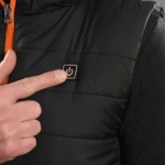 2E Tactical Жилет с подогревом Heat Power Plus Black с капюшоном размер M