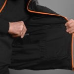 2E Tactical Жилет з підігрівом Heat Power Plus Black з капюшоном, розмір L