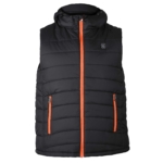 2E Tactical Жилет з підігрівом Heat Power Plus Black з капюшоном, розмір L