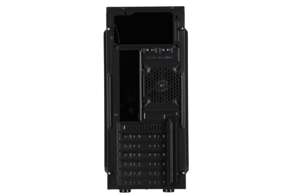 Корпус 2E Alfa E130 без БЖ 2xUSB3.0, 1xUSB2.0, 1×80мм, VGA 320мм, ATX, чорний