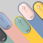 Mouse 2E MF300 Silent, WL/BT, pink