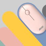 Mouse 2E MF300 Silent, WL/BT, pink