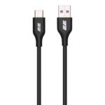 Кабель USB-A > USB-C заряджання/синхронізації 2E 1м, Type-C, Glow, чорний