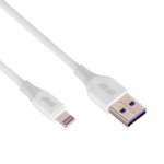 Кабель USB-A > Lightning зарядки/синхронизации 2E, 1м, Glow, белый