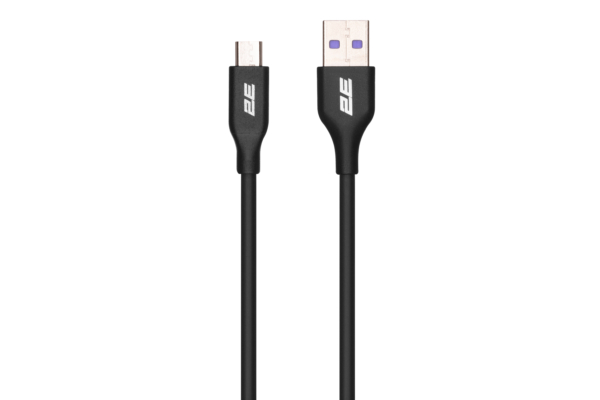 Кабель USB-A > microUSB зарядки/синхронизации 2E, 1м, Glow, черный