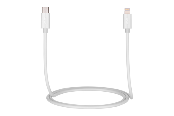 2E Кабель USB-C – Lightning Glow 1m White