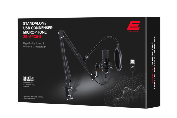 PC Microphone 2E MPC011 Streaming KIT USB