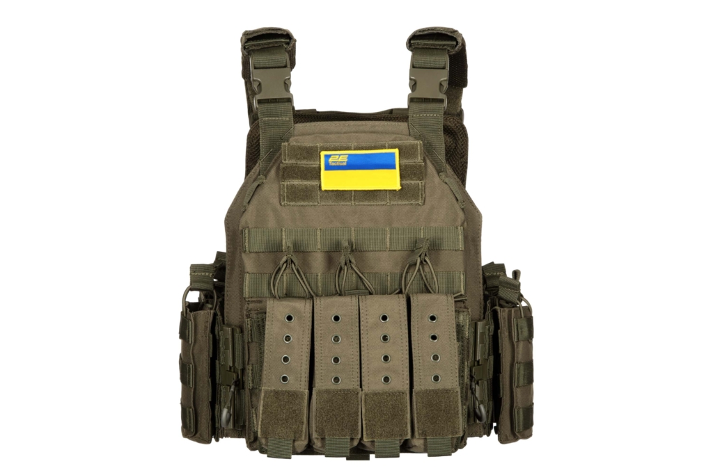 Плитоноска 2Е, Тип 3, Combat, швидке скидання, зелена