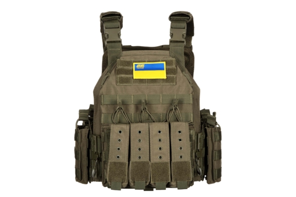 2E Tactical Плитоноска, Тип 3, Combat, быстрый сброс, зеленая