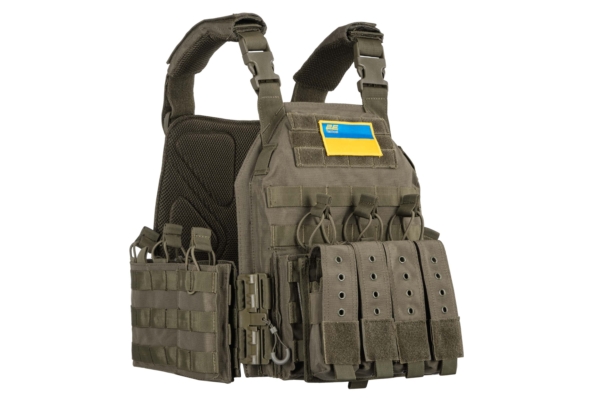 2E Tactical Плитоноска, Тип 3, Combat, быстрый сброс, зеленая