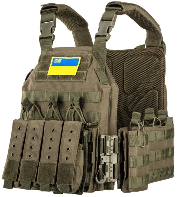 2E Tactical Plate Carrier Type3, Combat, OD Green