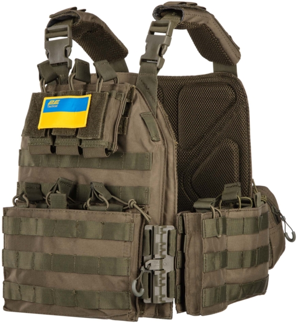 2E Tactical Plate Carrier Type 4 Assault, OD Green