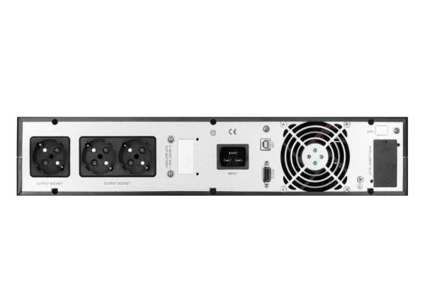 2E OD2000RT, 2000VA/1800W, RT2U, LCD, USB, 3xSchuko