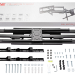 Full motion TV mount 2E Godkokma 43-90″, 1 m extension