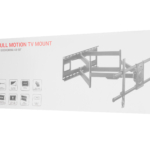 Full motion TV mount 2E Godkokma 43-90″, 1 m extension
