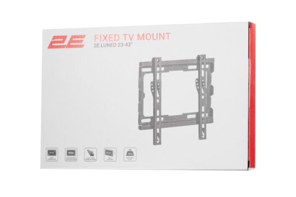 Кріплення ТВ фіксоване 2E Luned 23-43″
