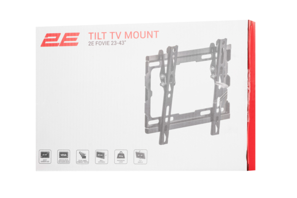 Tilt TV mount 2E Fovie 23-43″