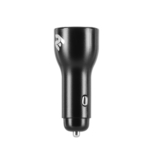 2E Car Charger Dual USB (36W) PD, QC black