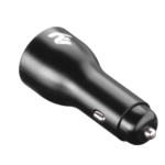 2E Car Charger Dual USB (36W) PD, QC black