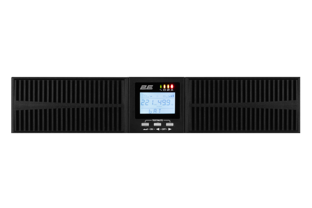 ИБП 2E SD10000RTL, 10kVA/10kW, RT2U, LCD, USB, на внешние АКБ, Terminal in&out