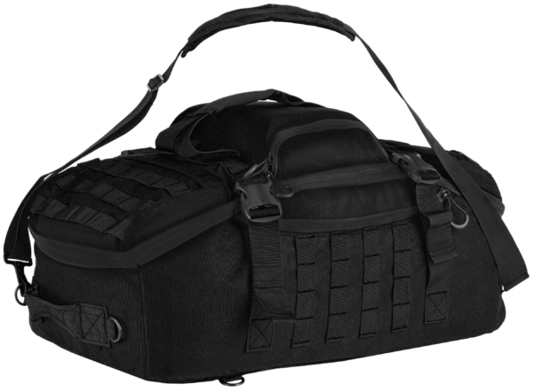 2E Tactical Duffle Backpack, L, Black