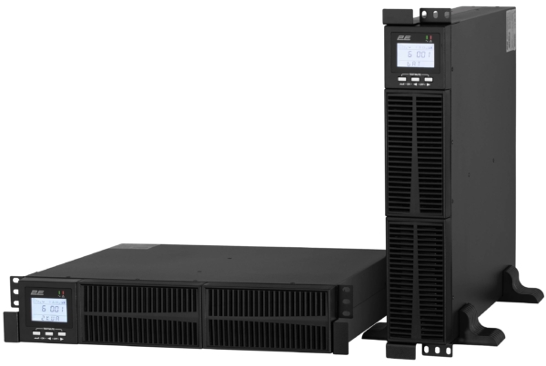 2E OD2000RT, 2000VA/1800W, RT2U, LCD, USB, 3xSchuko