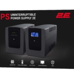 Джерело безперебійного живлення 2E DD850, 850VA/480W, LCD, USB, 2xSchuko