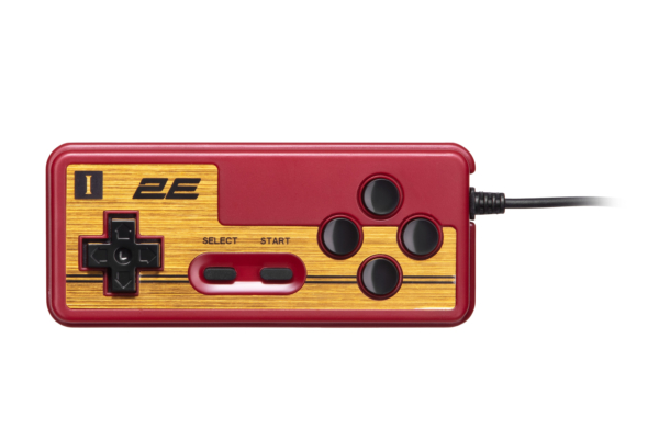 Game console 2E, 8 bit wired gamepad, AV, 298 games