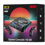Игровая консоль 2Е 16bit HDMI (2 беспроводных геймпада 913 игр)