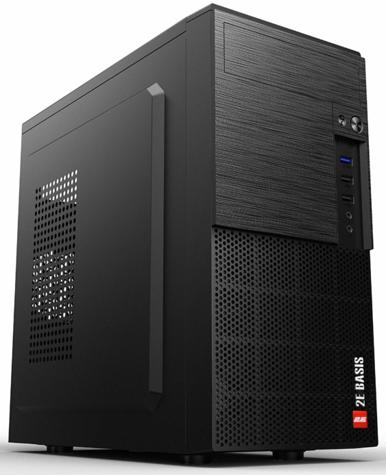 Корпус 2E Basis RD860-3U без БП 1xUSB3.0, 2xUSB2.0 VGA 320мм mATX чёрный