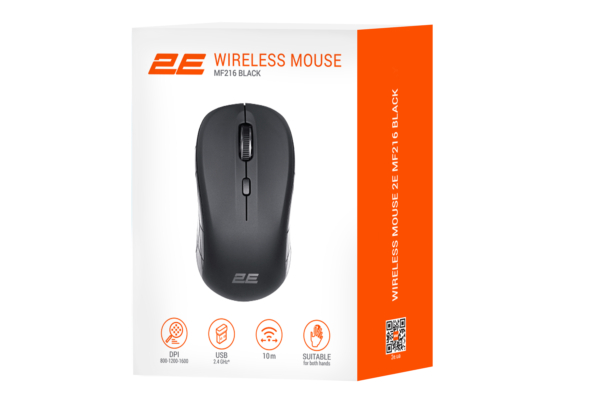 2E Мышь MF216 WL Black