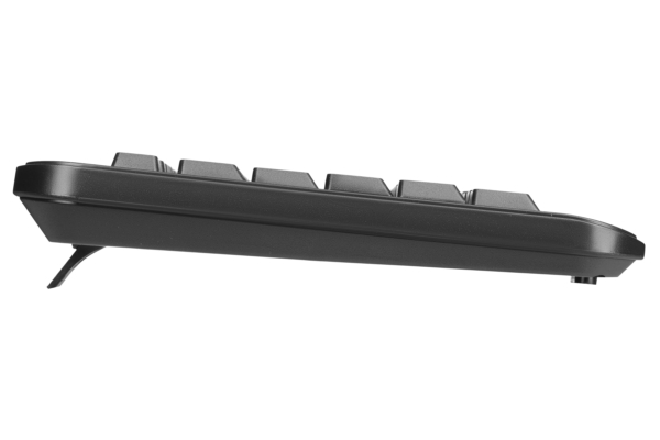 2E Keyboard membrane KM1040 104key, USB-A, EN/UK/RU, black