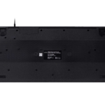 Клавиатура мембранная 2E KS109 104key, USB-A, EN/UK/RU, чёрный