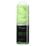 Cleaning kit 2E for office equipment (liquid 300ml, whipes: 20×20 – 1pc, 10×10 – 1pc), green