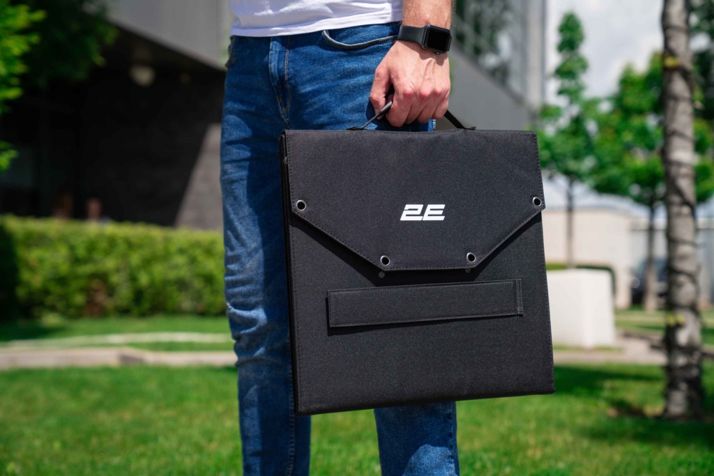 Портативная солнечная панель 2E, DC 100 Вт, USB-С 45 Вт, USB-A 18 Вт, USB-A 12 Вт