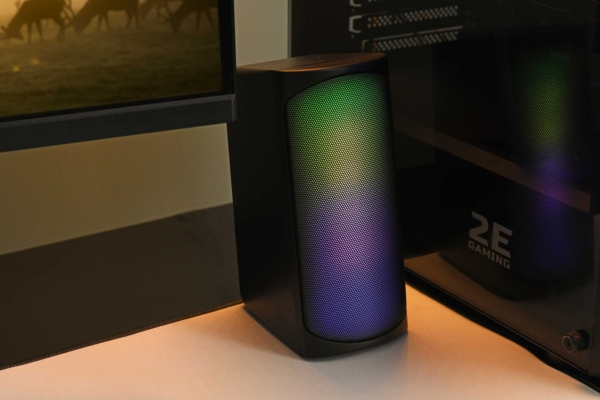 Акустическая система 2E PCS231 RGB Matrix, 2.0, USB, Black