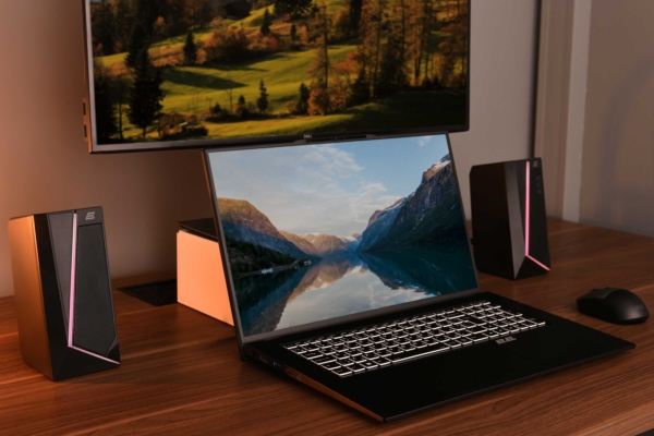 Акустическая система 2E PCS233 RGB, 2.0, USB, Black