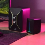 Акустическая система 2E PCS301 RGB, 2.1, USB, Black