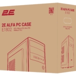 Корпус 2E Alfa E1802 без БП 4xUSB3.0, VGA 320мм ATX чёрный