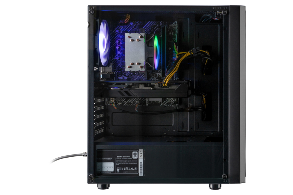2E 2E PC Complex Gaming Intel i5-12400F, 16Gb, F512GB+F1TB, NVD3060-8, H610, G2052, 500W, FreeDos