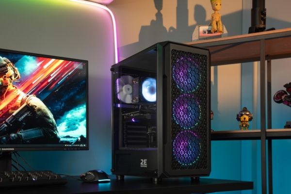 2E 2E PC Complex Gaming AMD R5-5500, 16Gb, F500GB, NVD3050-8, B550, G338, 550W, FreeDos