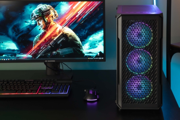 2E 2E PC Complex Gaming AMD R5-5600, 16Gb, F1TB, NVD3060-12, B550, G338, 600W, FreeDos