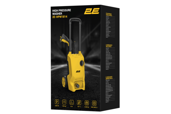 2E High pressure washer 2E AquaClean 140 1800W 140bar 480l/h hose 6m 6.06kg