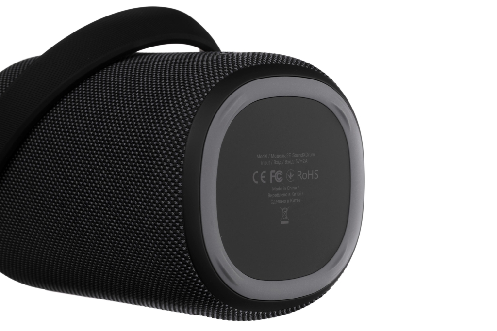 Portable Speaker 2E SoundXDrum TWS, Wireless, Waterproof Black