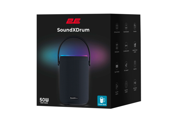 Акустическая система 2E SoundXDrum TWS, Wireless, Waterproof Black