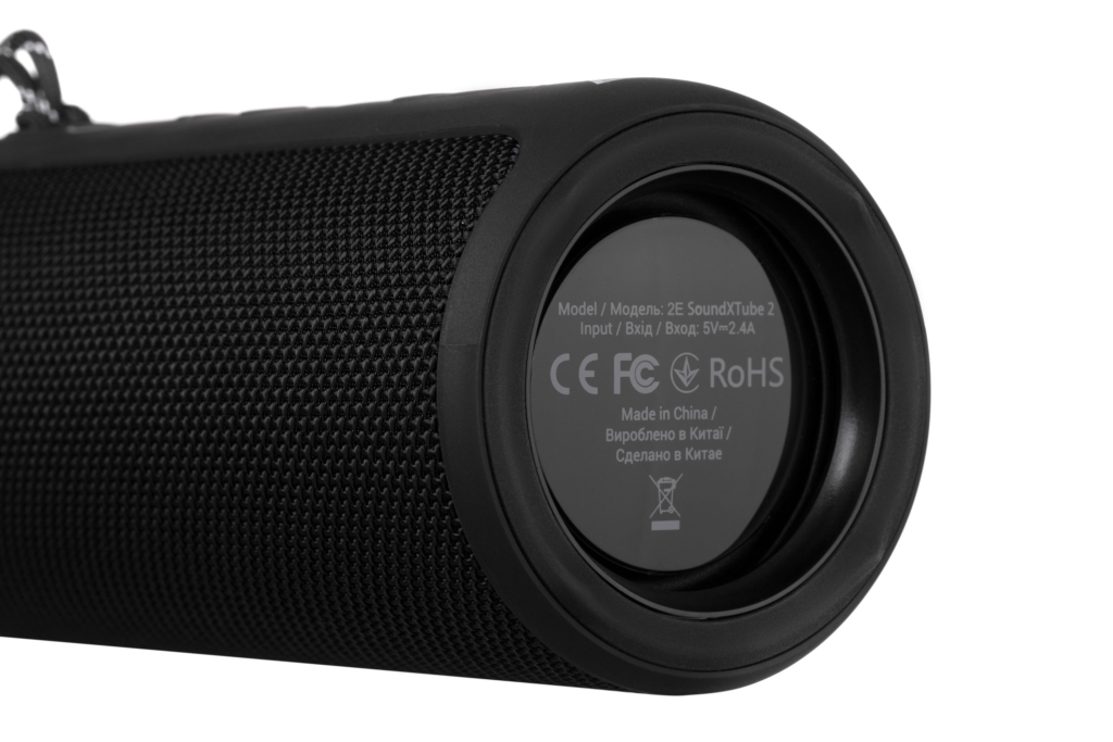 Portable Speaker 2E SoundXTube2 TWS, MP3, Wireless, Waterproof Black